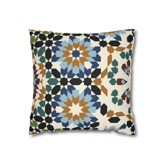 Spun Polyester Square Pillow Case